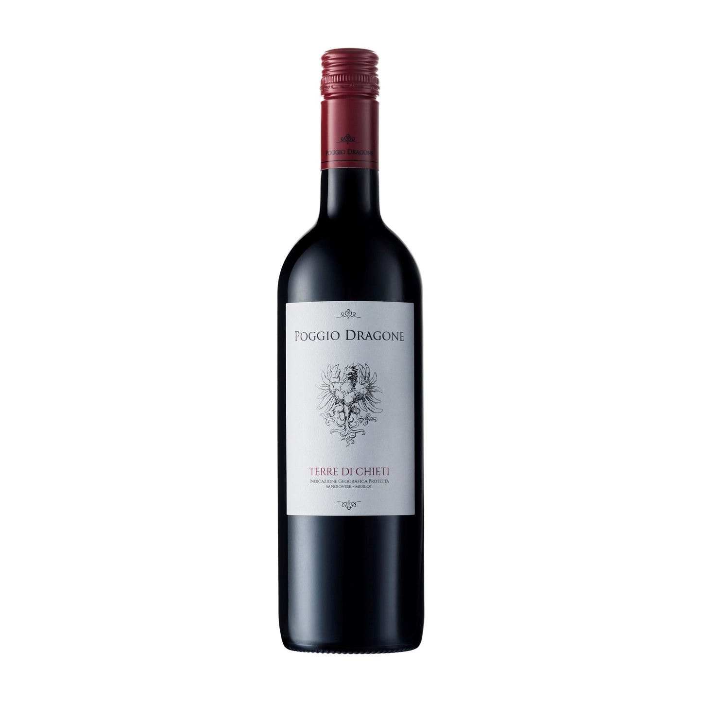 Poggio Dragone Sangiovese-Merlot Terre di Chieti IGP - Schroefdop
